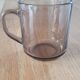 3 Arcoroc BP mugs in smoked glass