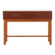 Danish teak hallway console