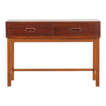 Danish teak hallway console
