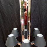 Chrome metal chandelier 70/80