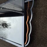 Chrome Art Deco mirror