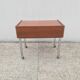 Meuble Hi-fi, desserte, d'appoint sur roulettes, teck vintage 1960
