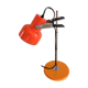 Sliding desk lamp orange vintage 70s