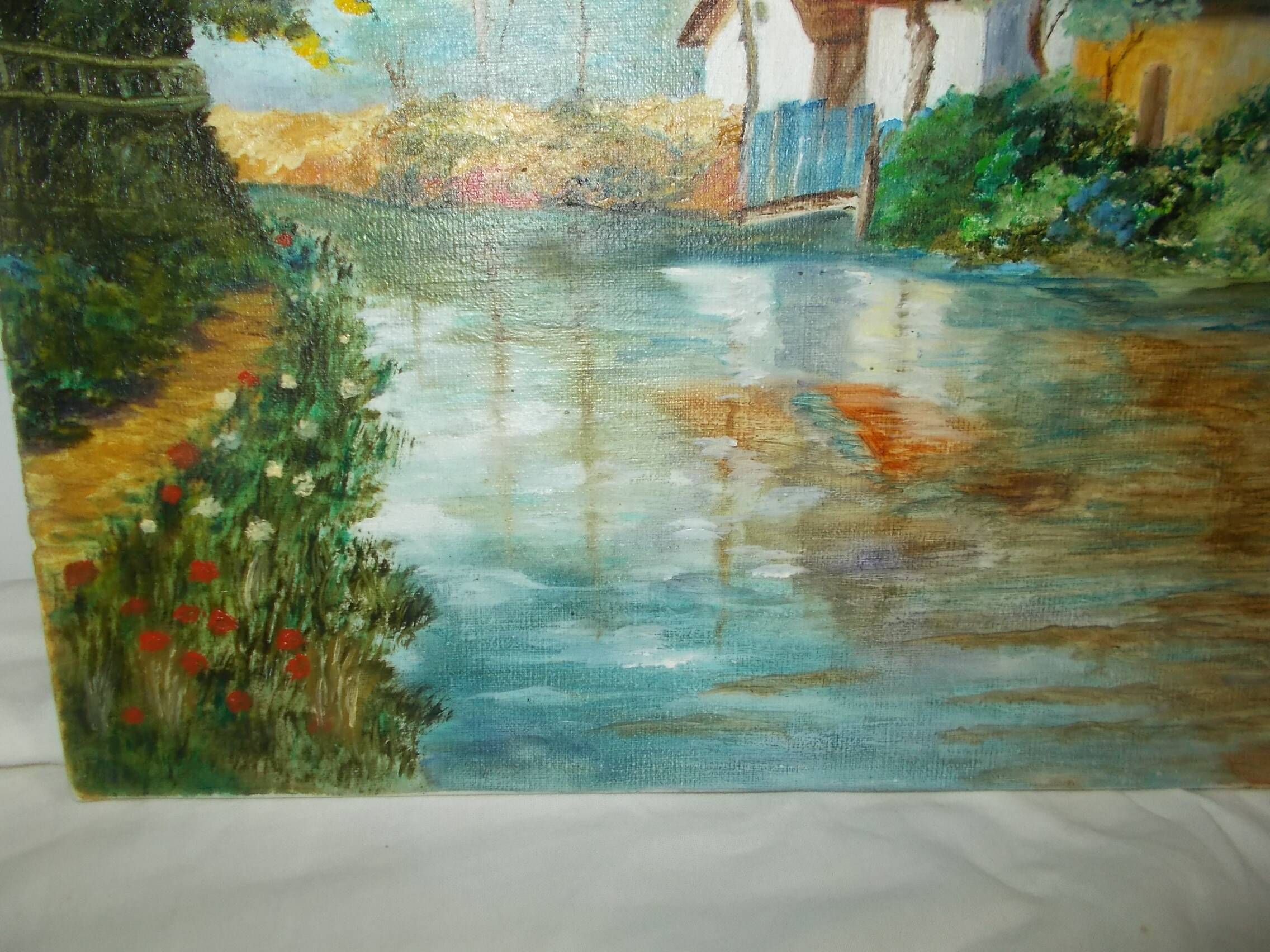 Oil painting on canvas