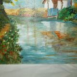Oil painting on canvas