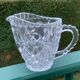 Hand-cut crystal cream jug - Vintage charm