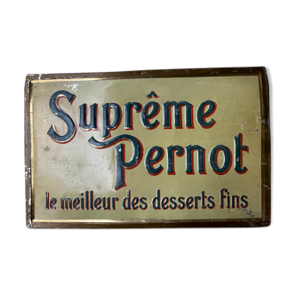 Supreme vintage advertising tole pernot - Verdelette - Cognac - LOT