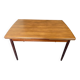 Extendable Scandinavian teak table by Johannes Andersen for Samcom Denmark.