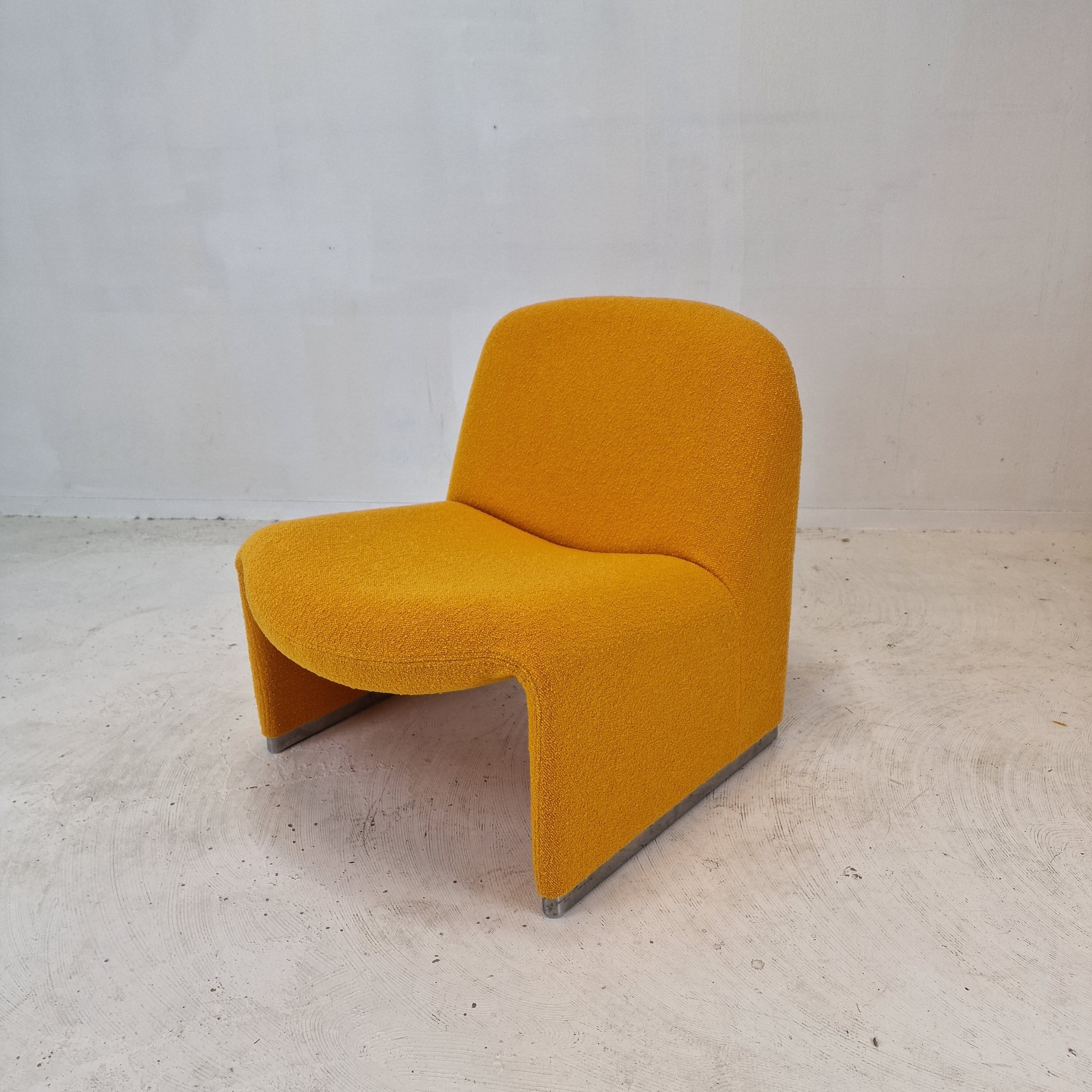 Alky armchair by Giancarlo Piretti published by Castelli 1980s