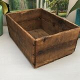 Old wooden box, industrial