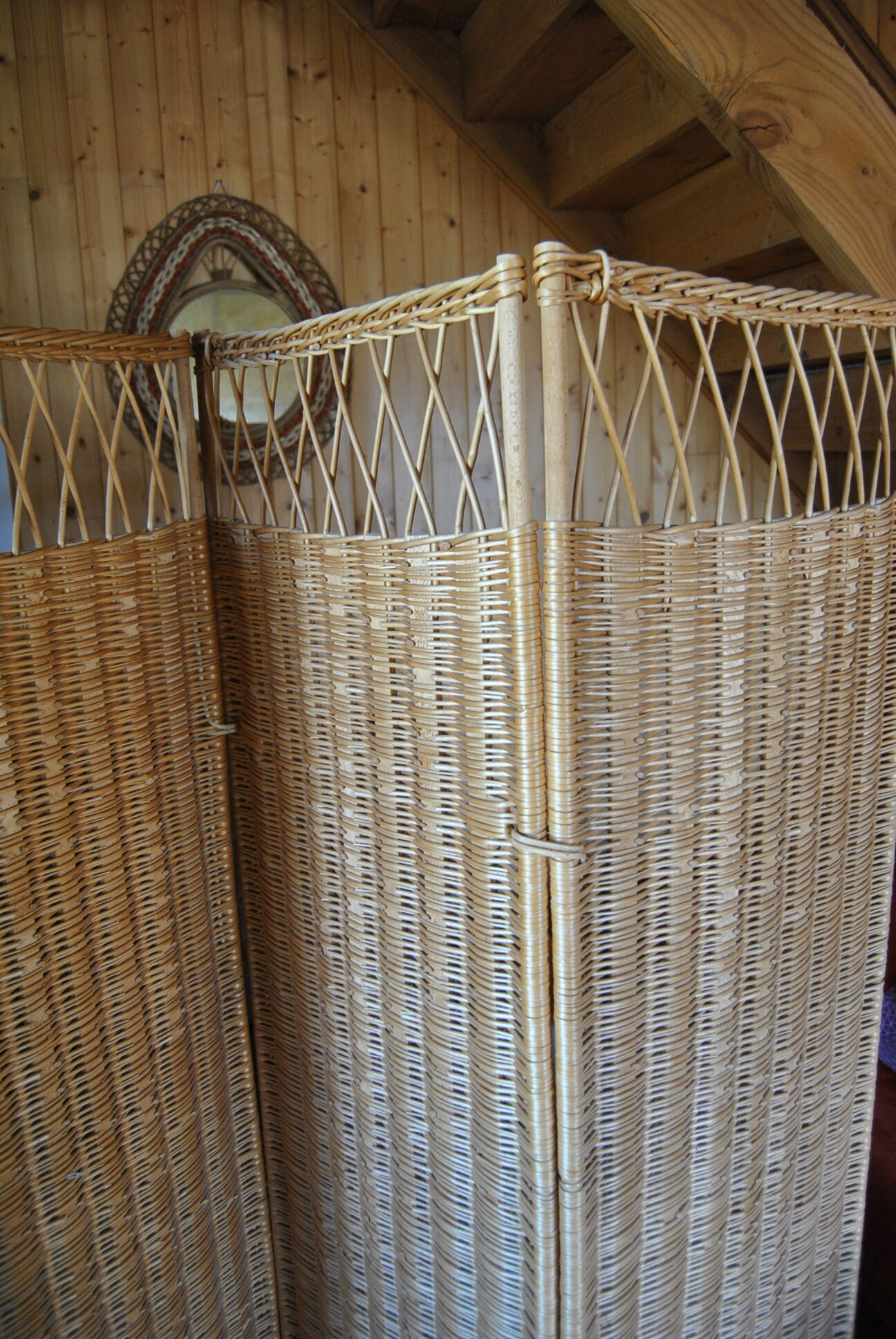4 vental ventilables in beige wicker 60/70