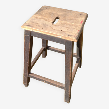 Vintage wooden stool