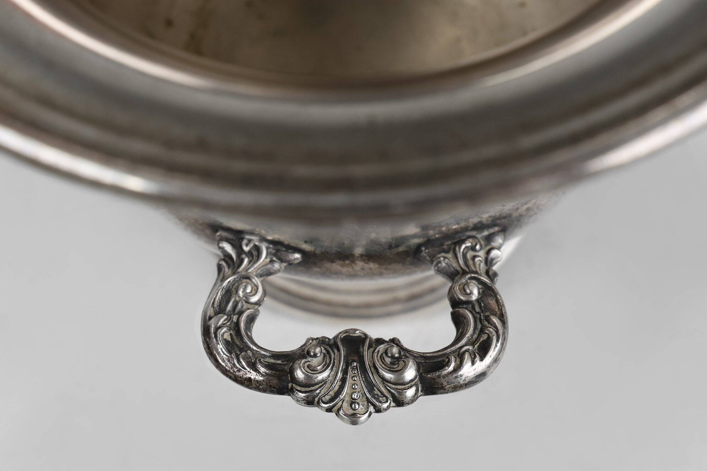 Mid-Century French Silver plated copper Champagne Bucket, 1890s