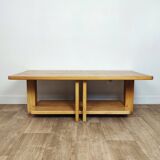 Elm coffee table, 1980