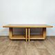Table basse en orme, 1980