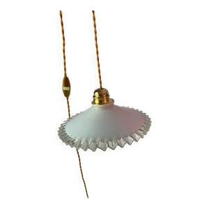 suspension baladeuse - blanche