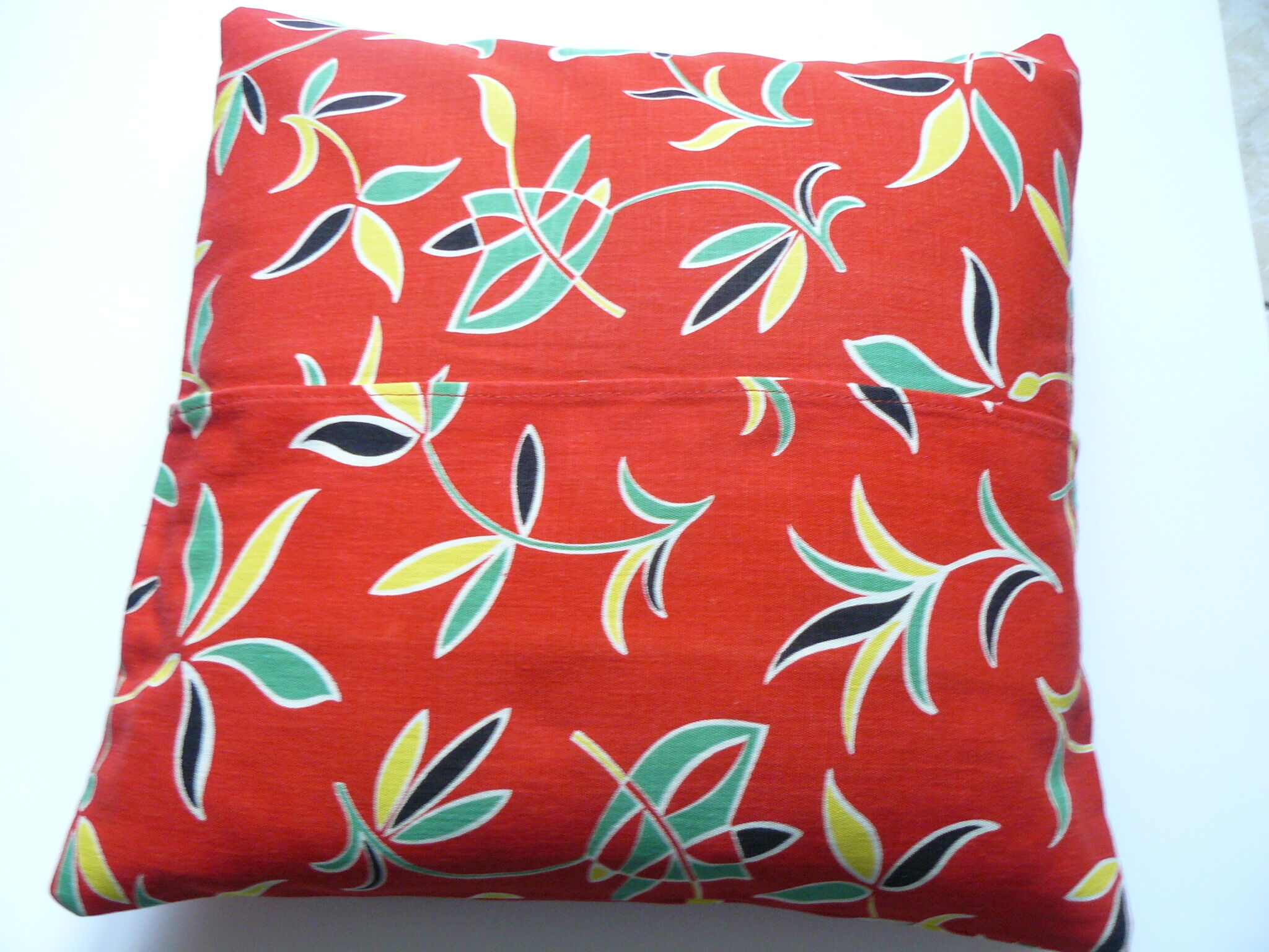40 cm x 40 cm Cushion cover fabric 50s vintage
