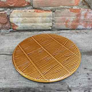 Small plates and presentation dish Gien creation Val d'Or