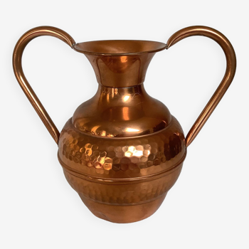 Grand vase en cuivre Legellier villedieu