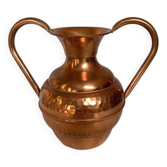Large copper vase Legellier villedieu