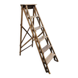 Antique stepladder