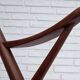 1960s Danish rocking chair by Frank Reenskaug, model 182, reupholstered.