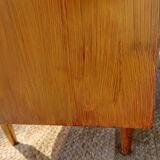 vintage commode, tapered legs