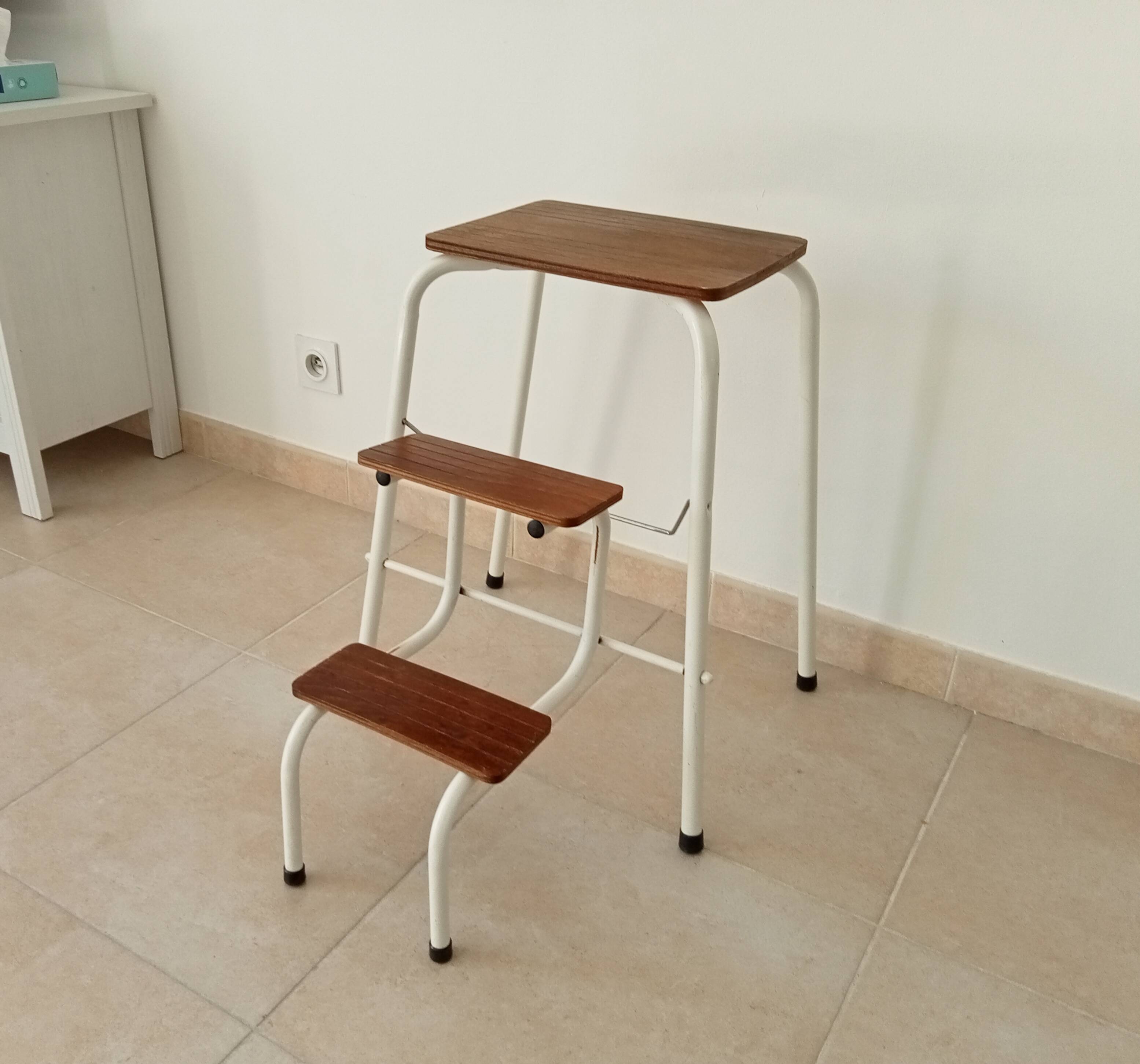 Vintage stool stepladder from the 60s