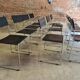 Set of 8 vintage design chairs by Giandomenico Belotti for Alias