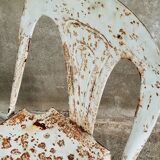 Set industrial chairs bistro chairs Tolix style