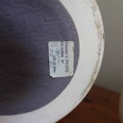 Lampe à poser en céramique craquelée, années 80