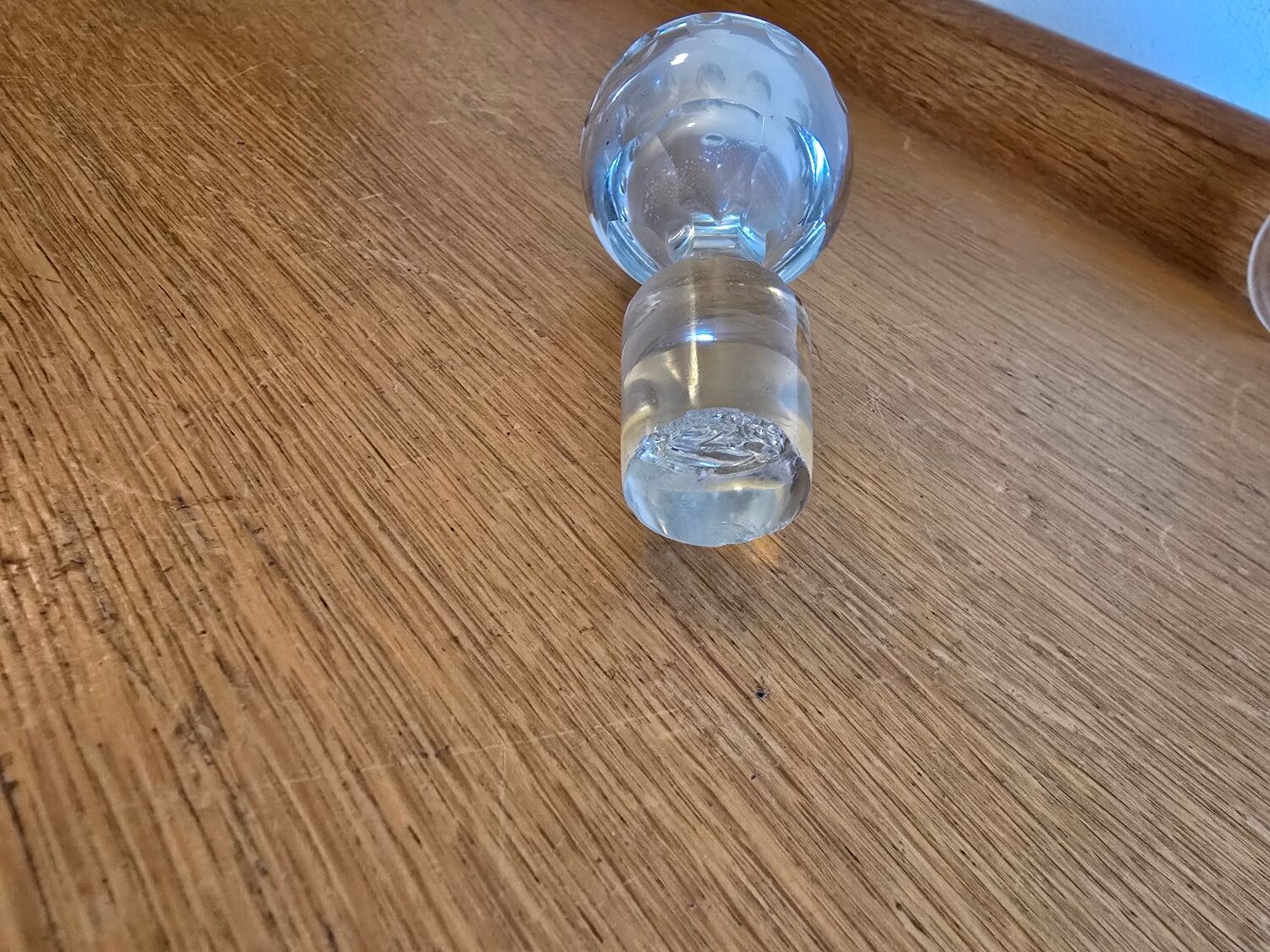 Large wine carafe from around 1950.