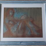 Michel Moskovchenko pastel painting Female Nude