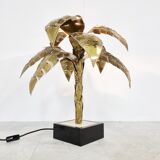 Palm table lamp, 1970s