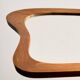 Framed mirror in teak