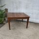 Square dining table