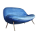 Sofa sofa egg biomorphic Fritz Neth to correcta years 1955