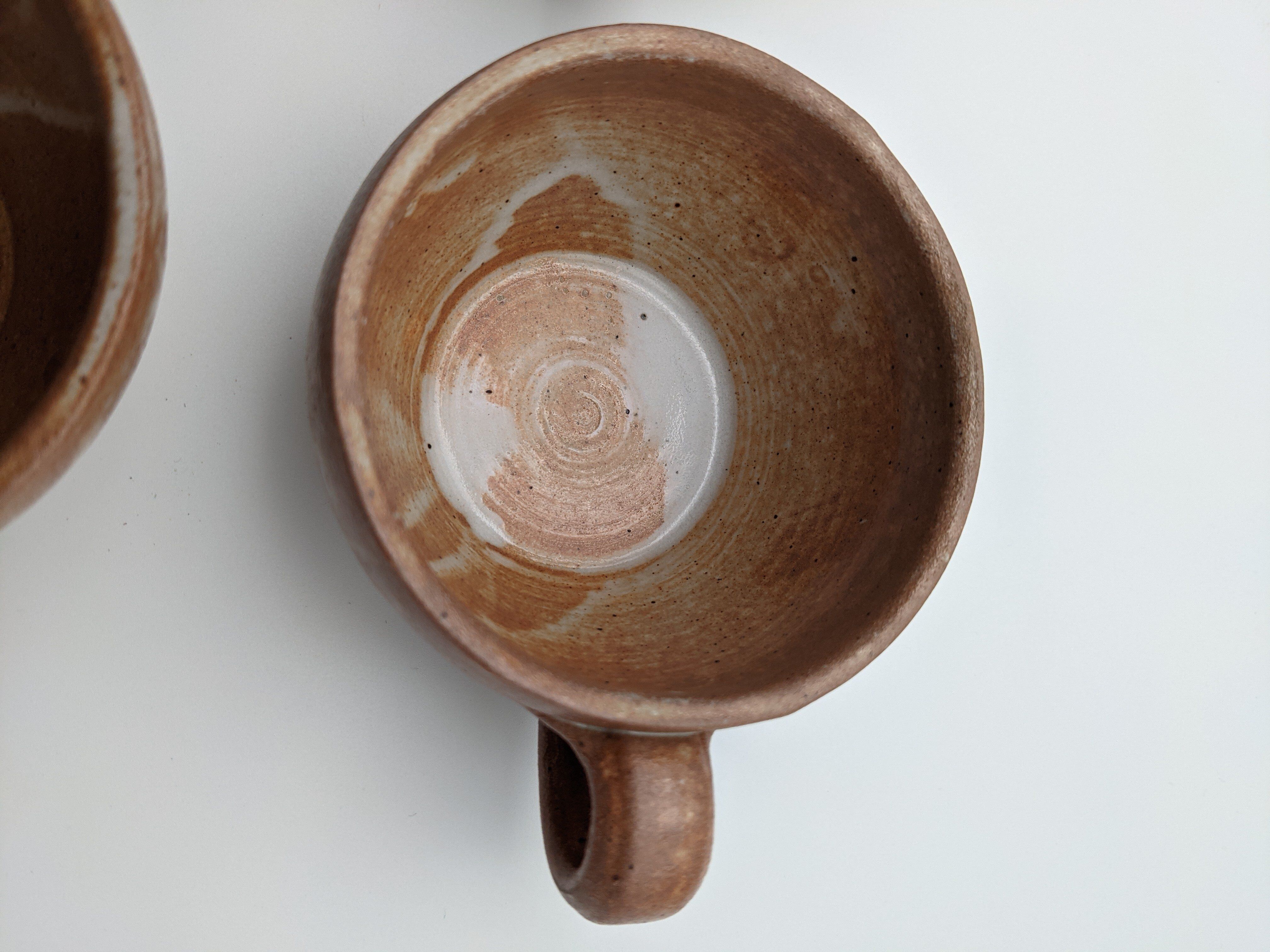 Set of cups and saucers ceramic
