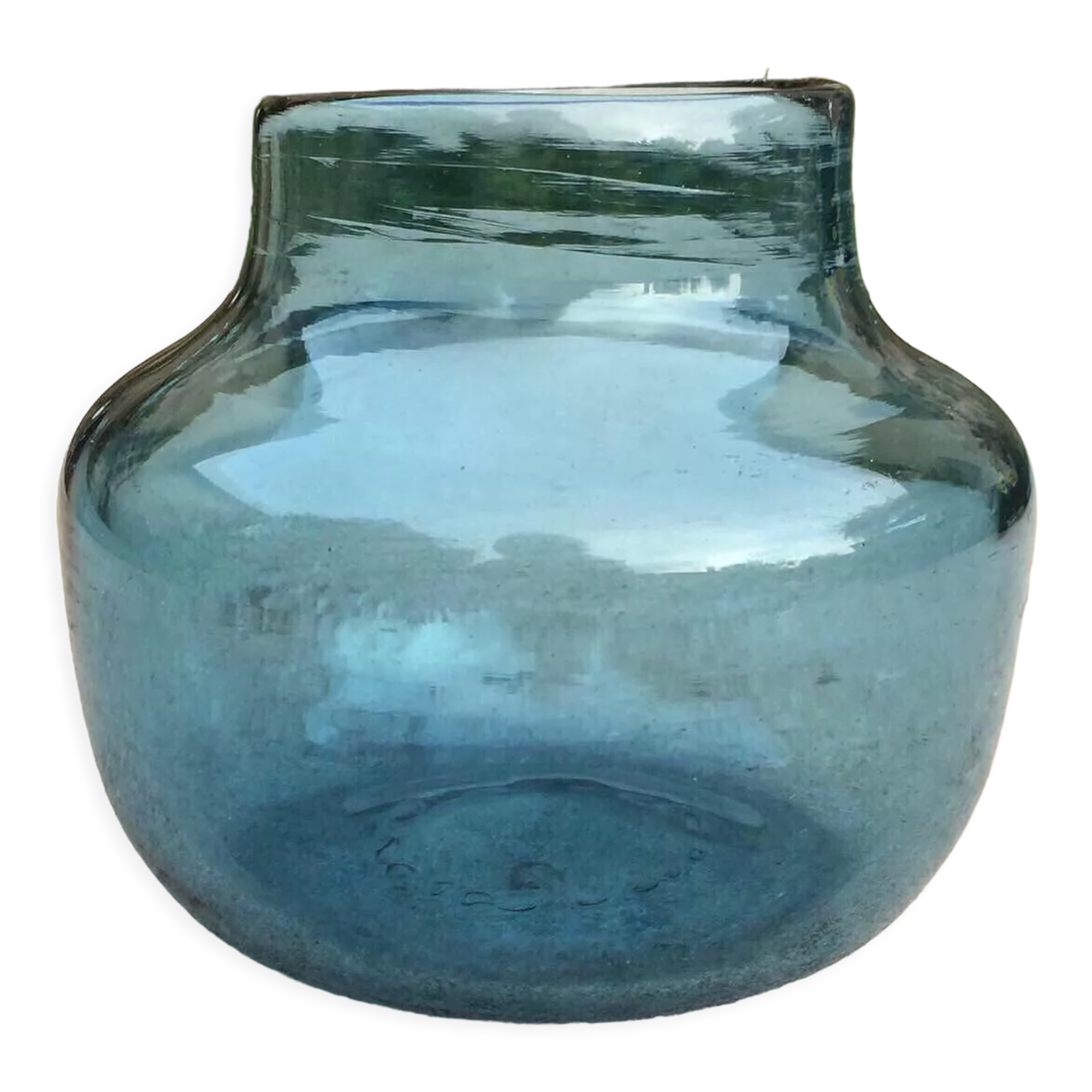 Claude Morin sky blue vase