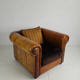 Fauteuil lounge XL de luxe en peau de mouton – par Lounge Atelier