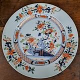 Assiette Compagnie des Indes décor Imari