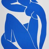 Henri Matisse: Blue Nude V, signed lithograph