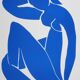 Henri Matisse : Nu bleu V, lithographie signée