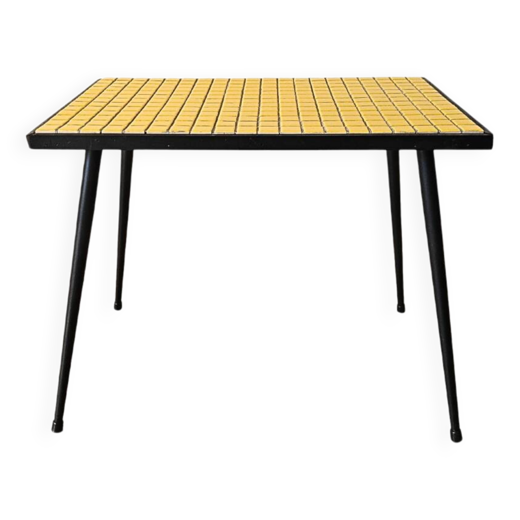 Table d'appoint en mosaïque du milieu du siècle