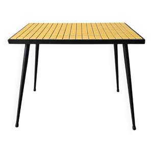 Table d'appoint en mosaïque