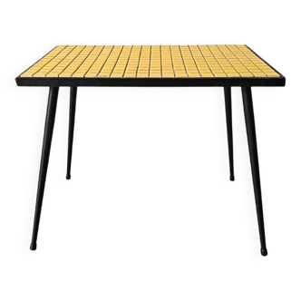 Table d'appoint en mosaïque du milieu du siècle