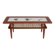 Vintage teak ceramic coffee table Gemina Møbler