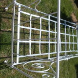 Adult wrought iron bed
