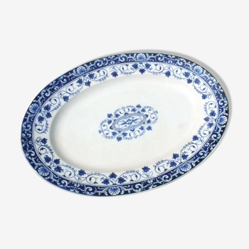 Plat Bordeaux Vieillard service Louis XV