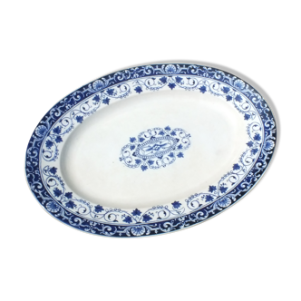 Plat Bordeaux Vieillard service Louis XV